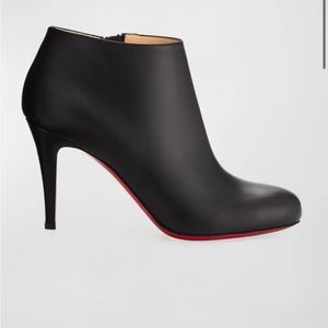 NIB Christian Louboutin Belle 85 booties - sz 40.5